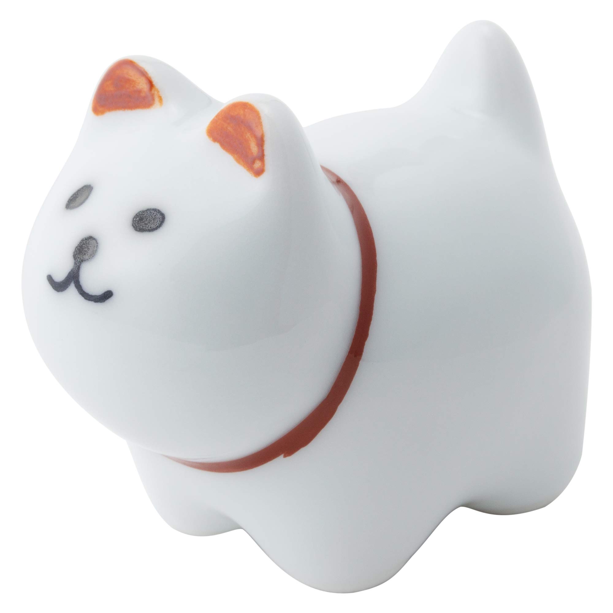 Amazon｜波佐見焼 箸置 犬 赤色 04749｜箸置き オンライン通販